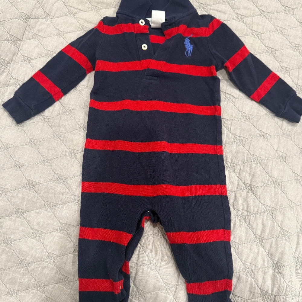 Ralph lauren baby boy coverall